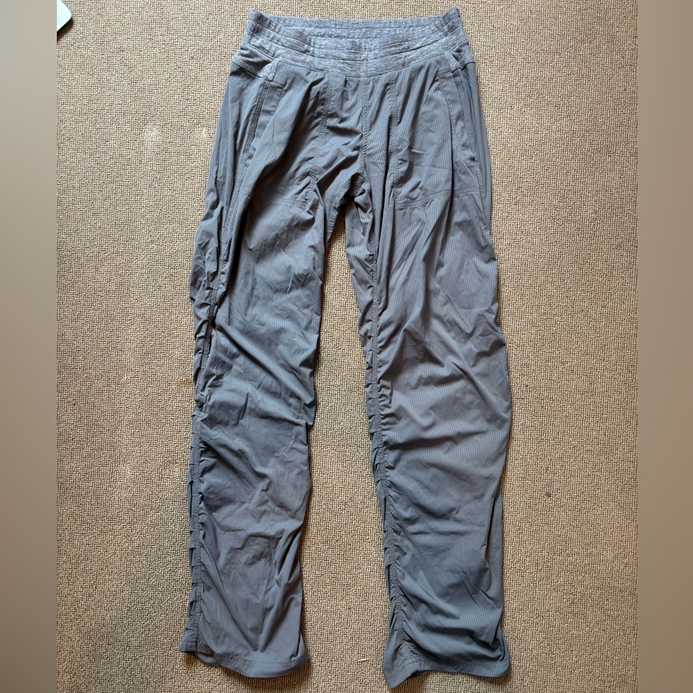 Grey athletic pants